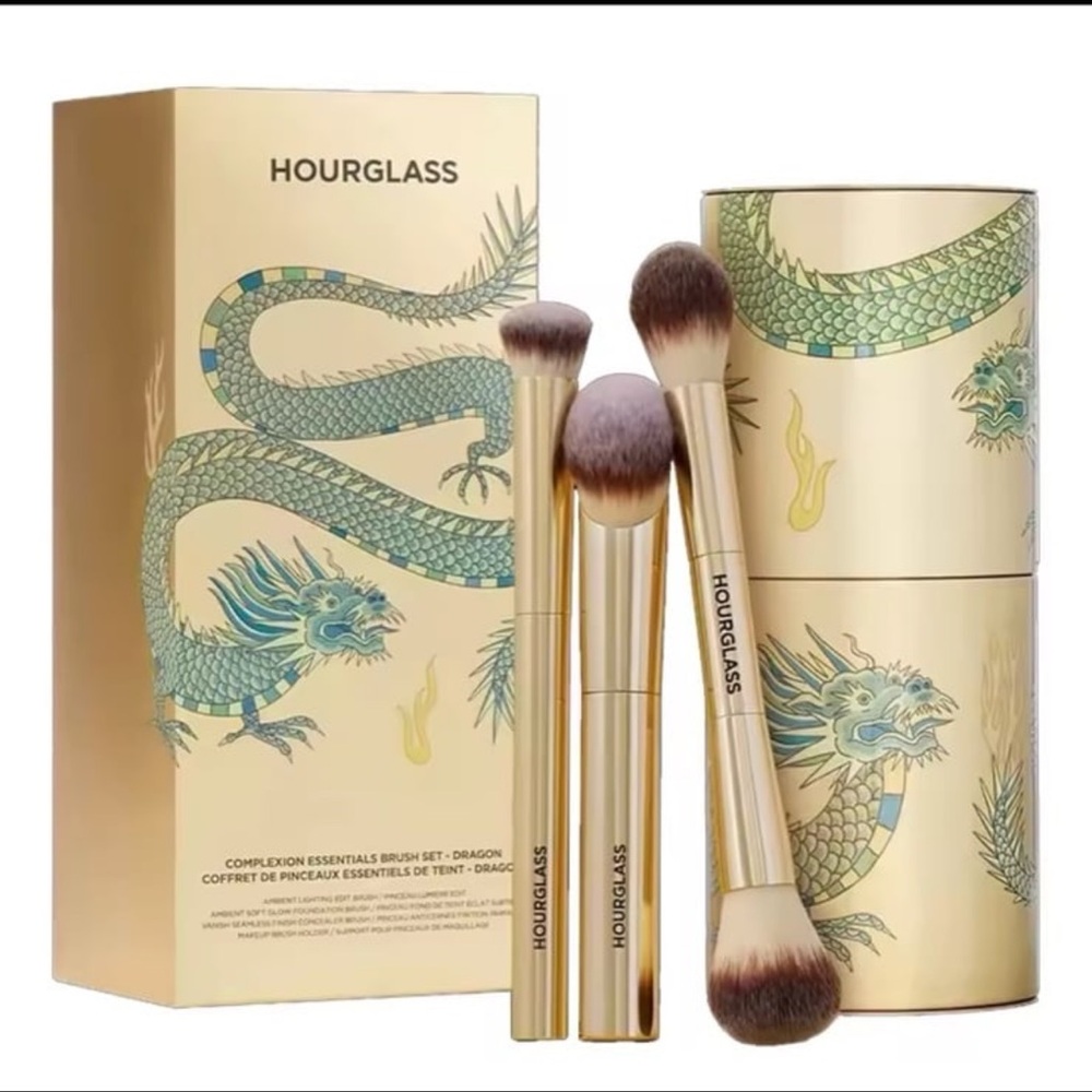 Hourglass Complexion Essentials Brush Set - Dragon Limited Edition 2024 ~NEW~ 🆕